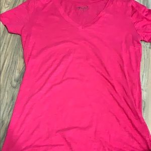 ARIZONA JEANS CO. SHIRT JUNIORS SIZE MEDIUM PINK
